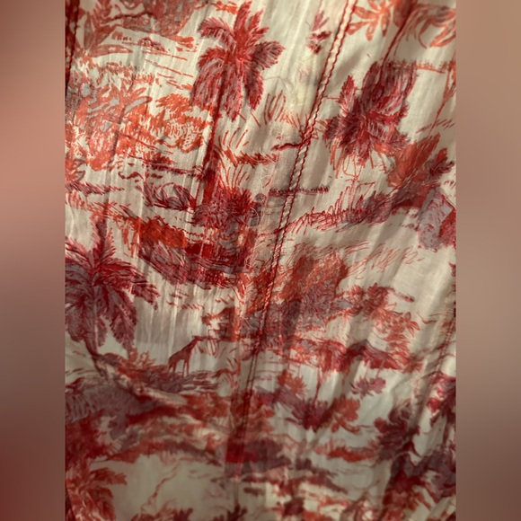 Free People Jungle Toille Maxi Dress in Tea Large NWT - Picture 14 of 14